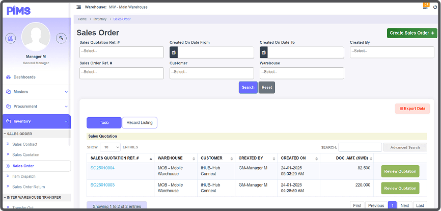 Inventory Management Solution